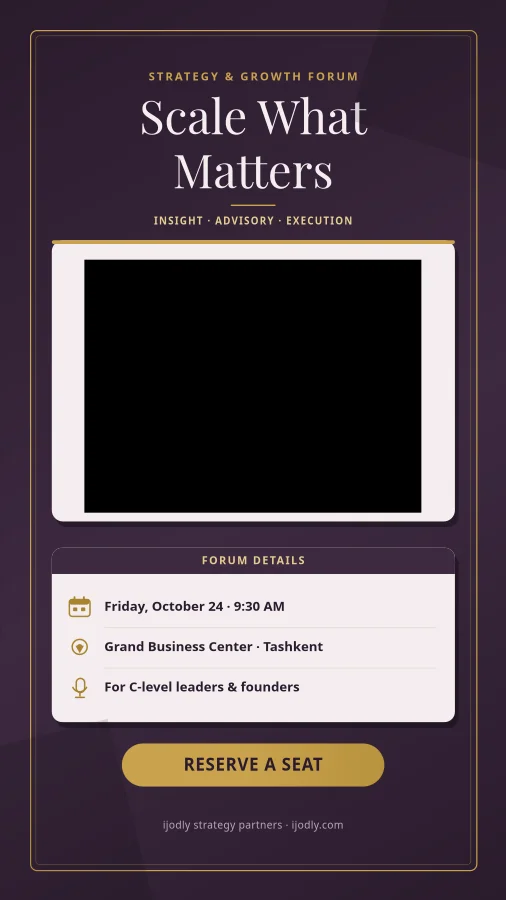 Strategy & Growth Forum