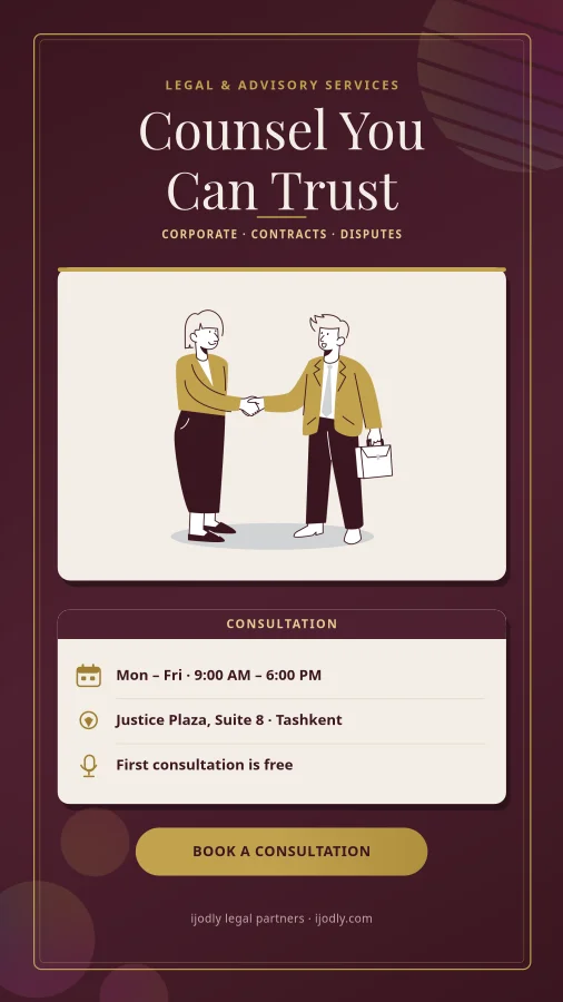 Legal & Advisory