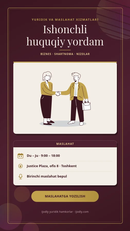 Legal & Advisory