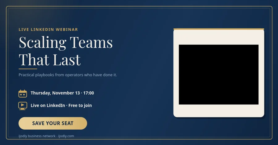 LinkedIn Live Webinar