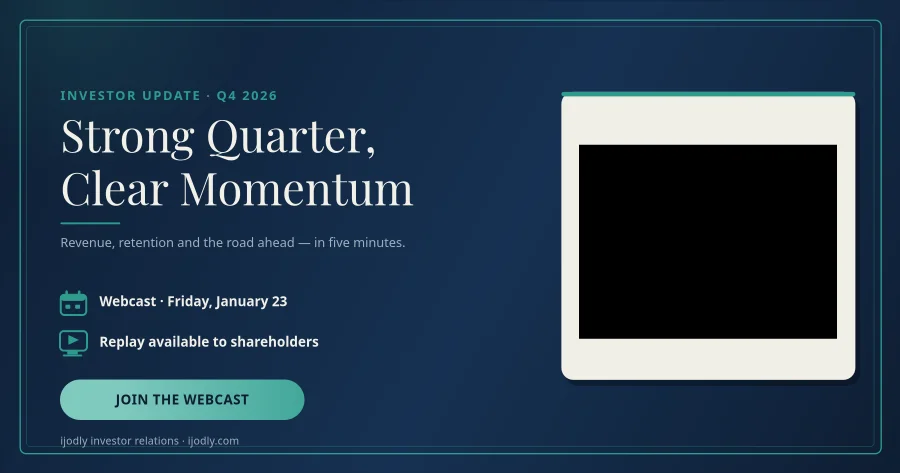 Investor Update Q4