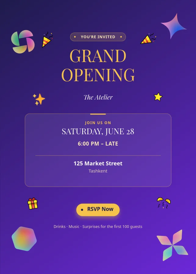 Grand Opening