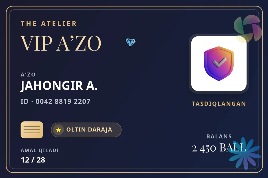 VIP Member Card