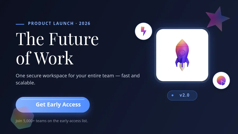 SaaS Product Launch
