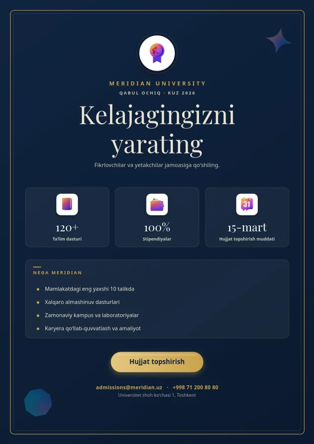University Admissions
