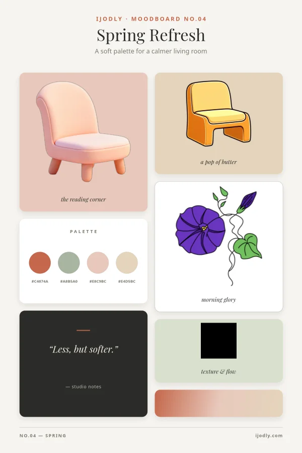 Spring Interior Moodboard