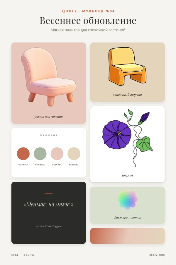 Spring Interior Moodboard
