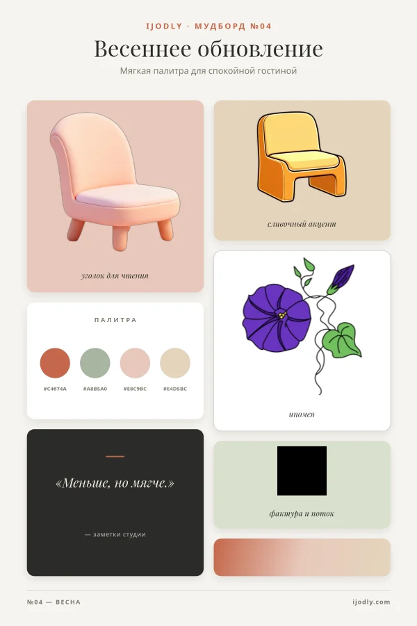 Spring Interior Moodboard