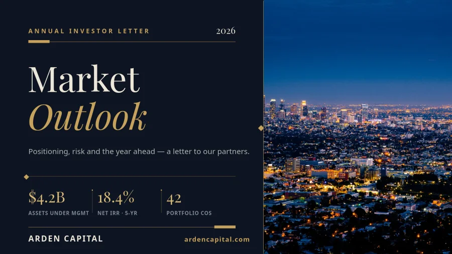 Arden Capital Market Outlook